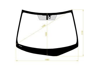 Стекло лобовое LEXUS RX 2008-2015 (AGL10-LHD) место под датчик дождя 
Бренд: BSG