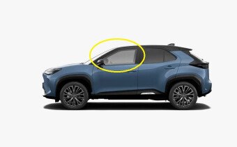 Стекло боковое TOYOTA YARIS CROSS 2020- MXPB10 FD/LH фурнитура, 
Бренд: BENSON