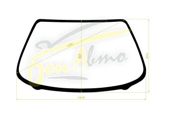 Стекло лобовое TOYOTA SERA 1990-1994 (EXY10) 
Бренд: BSG с зеленой полосой