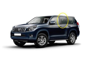 Стекло боковое TOYOTA LAND CRUISER PRADO 2009-2023 J150-5d RD/LH фурнитура, 
Бренд: BENSON