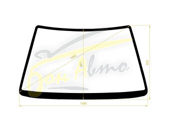 Стекло лобовое NISSAN PULSAR 1986-1990 (#N13) 
Бренд: BSG с зеленой полосой