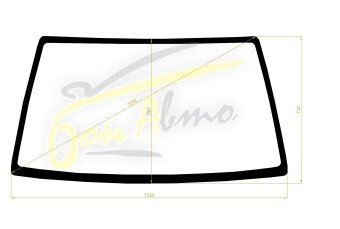 Стекло лобовое MAZDA PROCEED LEVANTE 1995-1997 (TF51W) 
Бренд: ZDG с серой полосой