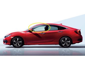 Стекло боковое HONDA CIVIC 2016-2021 FC1-4d sed FD/LH фурнитура, 
Бренд: BENSON