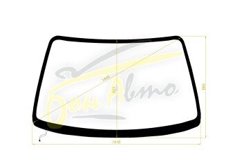 Стекло лобовое TOYOTA CORONA 1992-1996 (ST190-RHD) обогрев щеток 
Бренд: BENSON с серой полосой