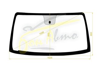 Стекло лобовое NISSAN ARMADA 2004-2016 (TA60) 
Бренд: BENSON с синей полосой