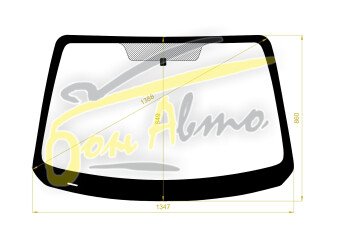 Стекло лобовое SMART FORTWO 2014- (C453) 
Бренд: BENSON