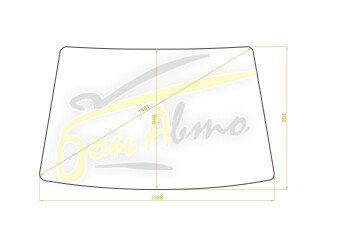 Стекло лобовое TOYOTA TOWN ACE TRUCK 1986-2007 (CM30) 
Бренд: ZDG с синей полосой