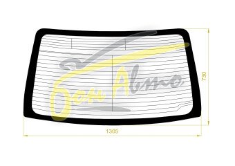 Стекло заднее с обогревом MITSUOKA GALUE 2006-2012 (NZE140-4d sed) 
Бренд: BSG