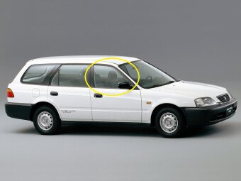 Стекло боковое HONDA PARTNER 1996-2006 EY6-4d/5d FD/RH 
Бренд: BSG