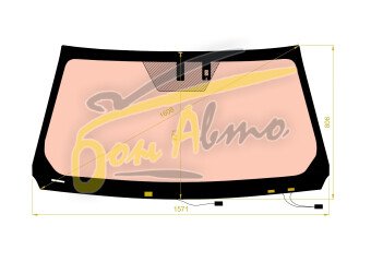 Стекло лобовое TOYOTA LAND CRUISER 2021- (FJ300-LHD) полный обогрев, обогрев щеток, место под датчик дождя, молдинг, проекция, 
Бренд: BENSON с синей полосой