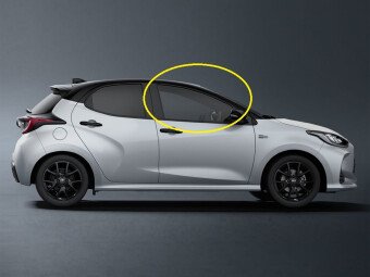 Стекло боковое TOYOTA YARIS 2019- KSP210 FD/RH фурнитура, 
Бренд: BENSON