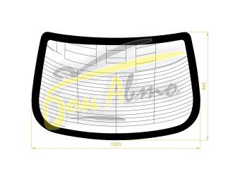 Стекло заднее с обогревом MAZDA 6 2002-2008 (GG-4d sed) 
Бренд: BSG