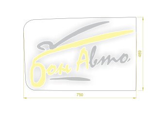 Стекло лобовое KENWORTH C500 2001-2008 (L-R-750*489* ) 
Бренд: BENSON