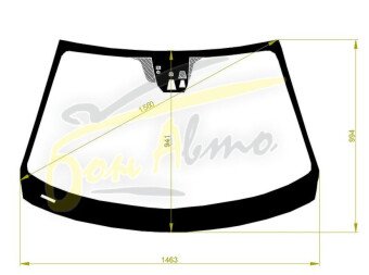 Стекло лобовое MAZDA 3 2013-2019 (BM-LHD) место под 3 камеры, место под датчик дождя, 
Бренд: BENSON