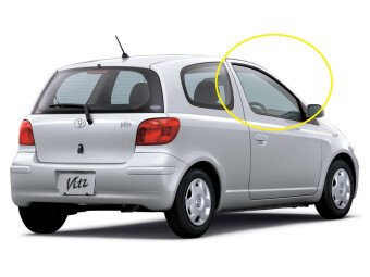Стекло боковое TOYOTA VITZ 1999-2005 (#CP1#) 3d FD/RH 
Бренд: BSG