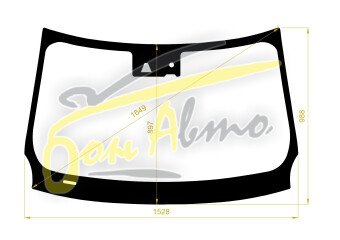 Стекло лобовое EXEED VX 2021- (LHD) место под 1 камеру, место под датчик дождя, молдинг, 
Бренд: BENSON