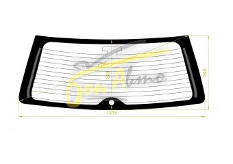 Стекло заднее с обогревом TOYOTA MARK II WAGON QUALIS 1997-2002 (SXV20-5d wag) 1 отверстие 
Бренд: BSG