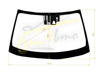 Стекло лобовое LEXUS ES 2012-2018 (GSV60-LHD) место под 1 камеру, место под датчик дождя, место под датчик влажности, 
Бренд: BENSON