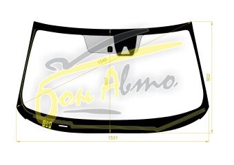 Стекло лобовое HONDA ACCORD 2018-2023 (CV3-LHD) обогрев щеток, место под 1 камеру, 
Бренд: BENSON