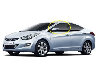 Стекло боковое HYUNDAI AVANTE 2010-2015 (MD-4d sed) FD/LH 
Бренд: BENSON