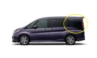Стекло боковое HONDA STEPWGN 2015-2022 RP1 SW/LH/X 
Бренд: BENSON Тонированное