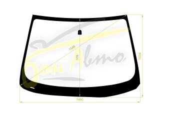 Стекло лобовое NISSAN TEANA 2008-2014 (#J32) левый руль, 
Бренд: BENSON с синей полосой