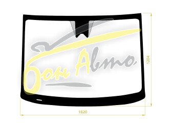 Стекло лобовое HYUNDAI STARIA 2021- (US4) место под 1 камеру молдинг, фурнитура, 
Бренд: BENSON с синей полосой