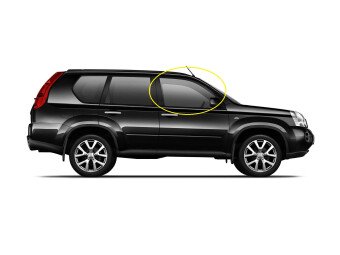 Стекло боковое NISSAN X-TRAIL 2007-2014 (T31) FD/RH 
Бренд: BENSON