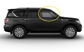 Стекло боковое NISSAN PATROL 2010-2024 Y62 LFD/RH 
Бренд: BENSON