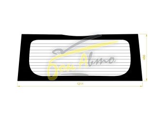 Стекло заднее с обогревом MITSUBISHI COLT 2002-2012 (Z20) 
Бренд: BSG