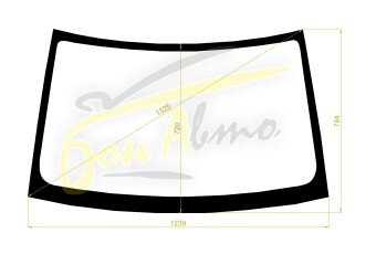 Стекло лобовое MAZDA CAROL 2004-2009 (HB24S) 
Бренд: BENSON