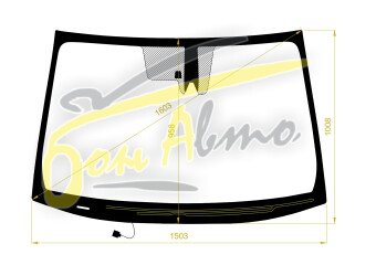 Стекло лобовое HYUNDAI SONATA 2015-2020 (LF-LHD) обогрев щеток, место под 1 камеру, место под датчик дождя, место под датчик влажности, 
Бренд: BENSON с синей полосой