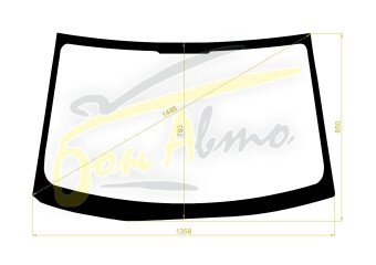 Стекло лобовое DAIHATSU BOON 2016- (M700S/M710S) 
Бренд: BENSON