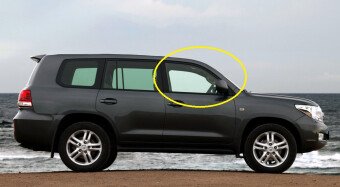 Стекло боковое TOYOTA LAND CRUISER 2007-2015 (UZJ200) FD/RH 
Бренд: BENSON
