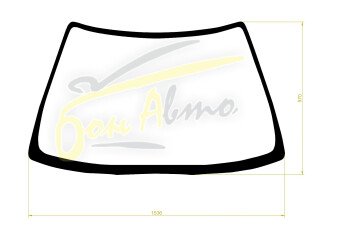 Стекло лобовое HONDA ACCORD 1993-1997 (CE1-5d wag) 
Бренд: BENSON с синей полосой