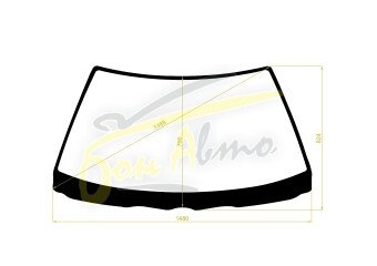 Стекло лобовое TOYOTA MARK II 1984-1988 (RX70-sed) 
Бренд: BSG