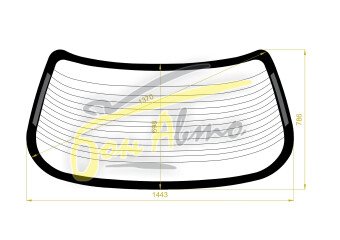 Стекло заднее с обогревом TOYOTA CORONA EXIV 1989-1993 (ST180) 
Бренд: FYG