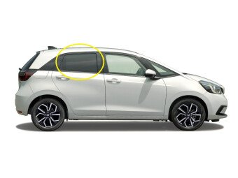 Стекло боковое HONDA FIT 2019- GR-5d RD/RH фурнитура, 
Бренд: BENSON Тонированное