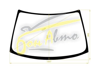 Стекло лобовое MITSUBISHI CHARIOT 1994-1997 (N43W-люк) 
Бренд: BENSON с зеленой полосой