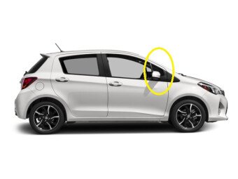 Стекло боковое TOYOTA YARIS 2011-2019 KSP130-5d FV/RH 
Бренд: BENSON