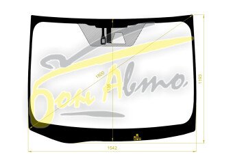 Стекло лобовое TOYOTA ALPHARD 2008-2015 (ANH20-RHD) обогрев щеток, место под 1 камеру, место под датчик дождя, 
Бренд: ZDG