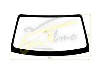 Стекло лобовое NISSAN LAUREL 1993-1997 (C34) 
Бренд: BSG