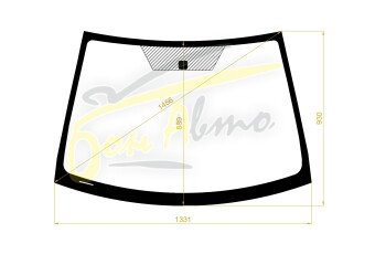 Стекло лобовое TOYOTA YARIS 2006-2010 (NCP93-4d sed) 
Бренд: BSG