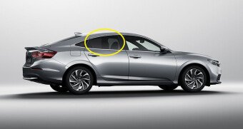 Стекло боковое HONDA INSIGHT 2018- ZE4 RD/RH фурнитура, 
Бренд: BENSON Тонированное