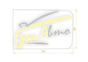 Стекло лобовое KENWORTH C500 2001-2008 (L-R-750*489* ) 
Бренд: BENSON