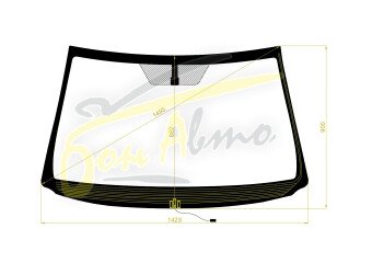 Стекло лобовое TOYOTA VANGUARD 2007-2013 (ACA33-RHD) обогрев щеток 
Бренд: BENSON с зеленой полосой