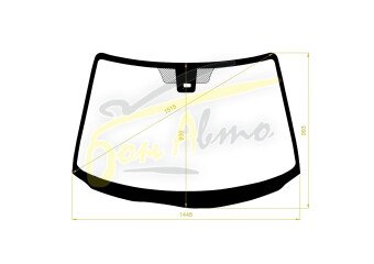 Стекло лобовое MAZDA 3 2003-2008 (BK-LHD) место под датчик дождя 
Бренд: BENSON