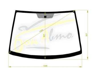 Стекло лобовое HONDA AIRWAVE 2005-2010 (GJ1-2) 
Бренд: BENSON
