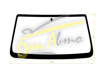 Стекло лобовое JAC T6 2018- () 
Бренд: BENSON с синей полосой