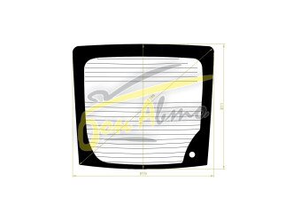 Стекло заднее с обогревом HONDA CR-Z 2010- (ZF1) 
Бренд: BENSON